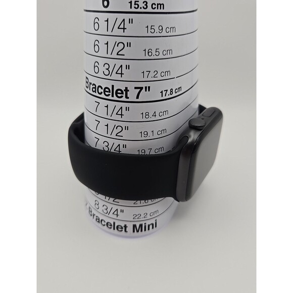 Apple Watch SE 1st Gen 44mm GPS Space Gray Aluminum A2352 32GB 75% Battery - Picture 8 of 12